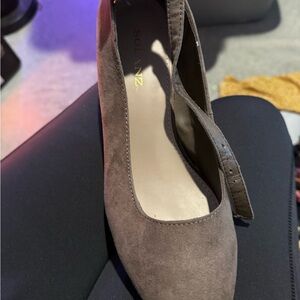 Women's Brown Suede Shoes mp39